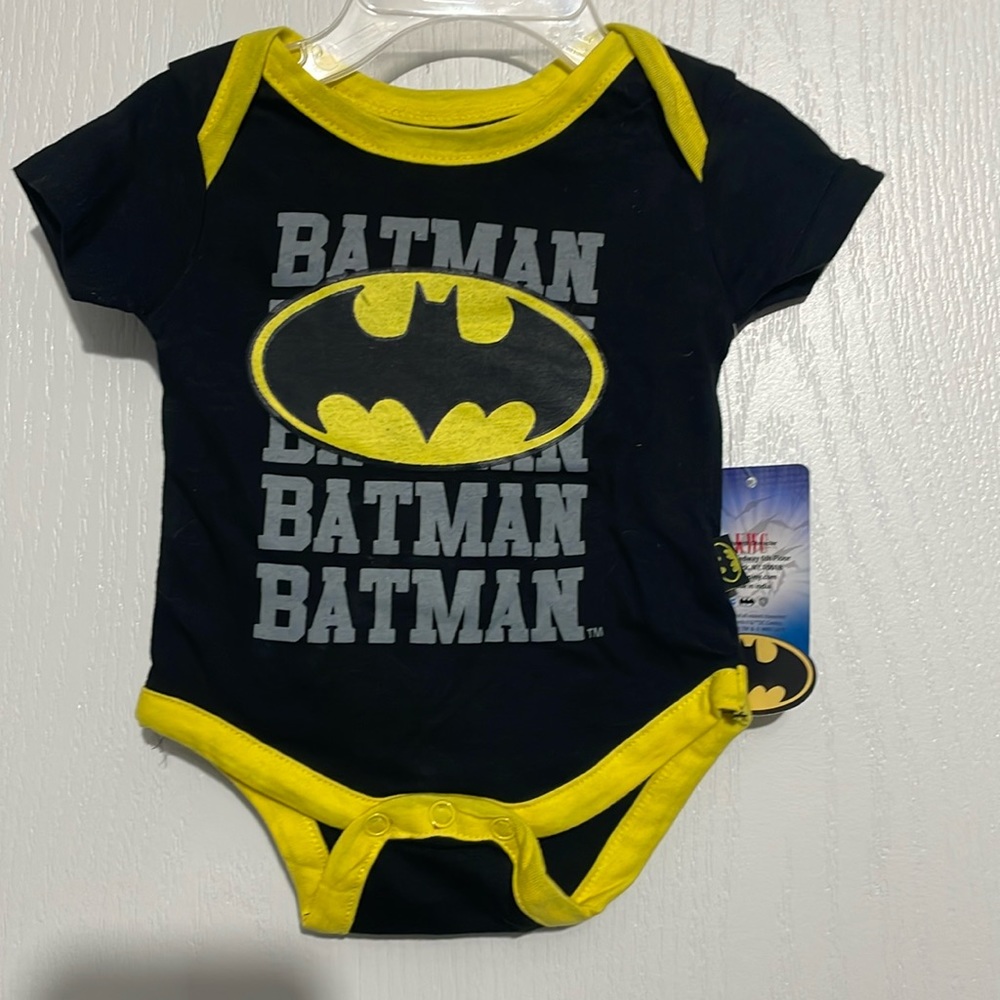 NWT Batman Newborn Onesies